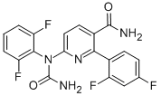 6-[(Aminocarbonyl)(2,6-difluorophenyl)amino]-2-(2,4-difluorophenyl)-3-pyridinecarboxamide